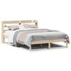 vidaXL Sengeramme uten madrass 140x200 cm heltre furu