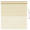 vidaXL Rullegardin med gardiner Natur 140 x 160 cm Bambus