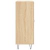 vidaXL Skjenk sonoma eik 69,5x34x90 cm konstruert tre