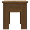 vidaXL Salongbord brun eik 40x40x42 cm konstruert tre