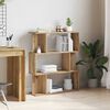 vidaXL Bokhylle artisan eik 80x24x96 cm konstruert tre