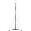 vidaXL LED Juletre 339 LEDs Kald Hvit 187 cm