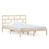 vidaXL Sengeramme heltre furu 140x200 cm