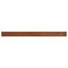 vidaXL Vinduskarmer Brunt tre 140 x 10 x 4,5 cm PVC