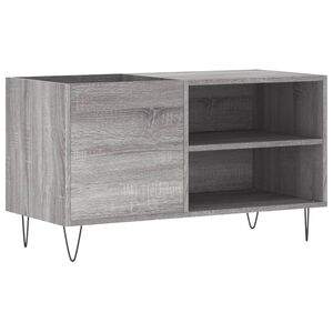 vidaXL Hifi-benk gr&aring; sonoma 85x38x48 cm konstruert tre