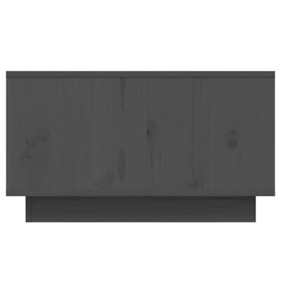 vidaXL Salongbord grå 55x56x32 cm heltre furu