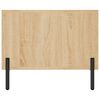 vidaXL Salongbord sonoma eik 102x50x40 cm konstruert tre