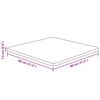 vidaXL Firkantet bordplate lysebrun 80x80x1,5 cm behandlet heltre eik