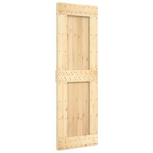 vidaXL Skyved&oslash;r NARVIK Naturlig og svart 70 x 210 cm (152,5 cm)