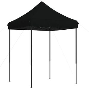 vidaXL Partytelt 200 x 200 x 306 cm Svart Oxford Stoff