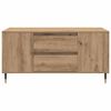 vidaXL Kaffebord Artisan Eik 102 x 44,5 x 50 cm Konstruert tre