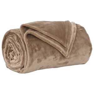 vidaXL Teppe Kamel 220 x 240 cm 1.37 kg Fleece