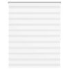 vidaXL Sebragardin 140,9x175 cm Stoffbredde 136,7 cm hvit