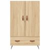 vidaXL Highboard sonoma eik 69,5x31x115 cm konstruert tre
