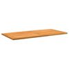 vidaXL Bordplate Brun 110 x 55 x 2 cm Solid akasietre