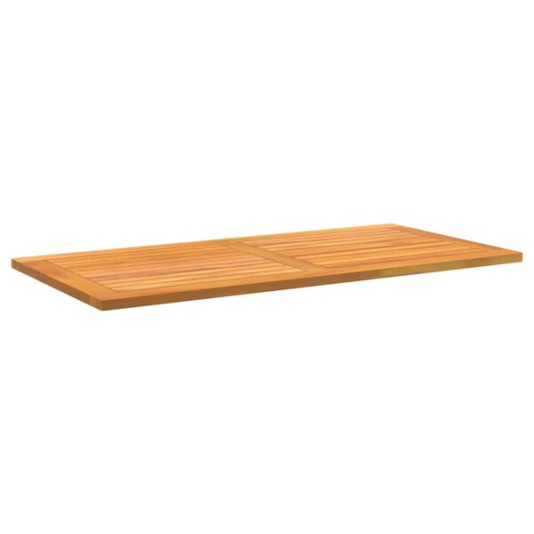 vidaXL Bordplate Brun 110 x 55 x 2 cm Solid akasietre