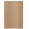 vidaXL Rullegardin med gardiner Natur 150 x 220 cm Bambus