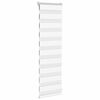 vidaXL Sebragardin hvit 45x100 cm stoff bredde 40,9 cm polyester