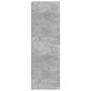 vidaXL Hylle betonggr&aring; 30x41x124 cm konstruert tre
