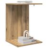 vidaXL Sidetabell Artisan Eik 45 x 40 x 62,5 cm Konstruert tre