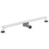vidaXL 360&deg; dusjdrenering med slankt design S&oslash;lv 80 cm