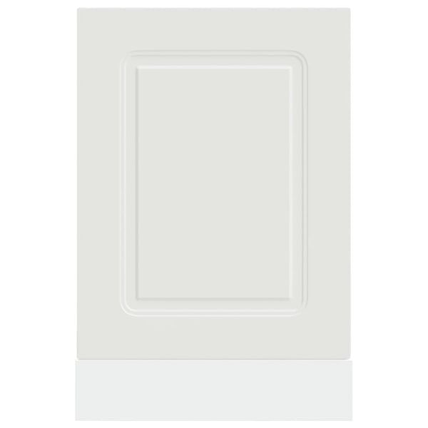 vidaXL Oppvaskmaskin panel Kalmar hvit 45x1,5x57 cm konstruert tre