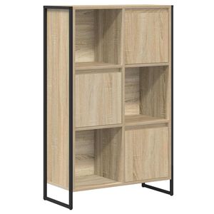 vidaXL Bokskap 68 x 30 x 108.5 cm Konstruert tre Sonoma