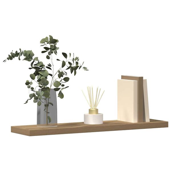 vidaXL Vegghyller 4 stk artisan eik 40x10x1,5 cm konstruert tre