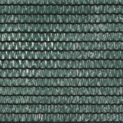 vidaXL Tennisskjerm HDPE 2x50 m grønn