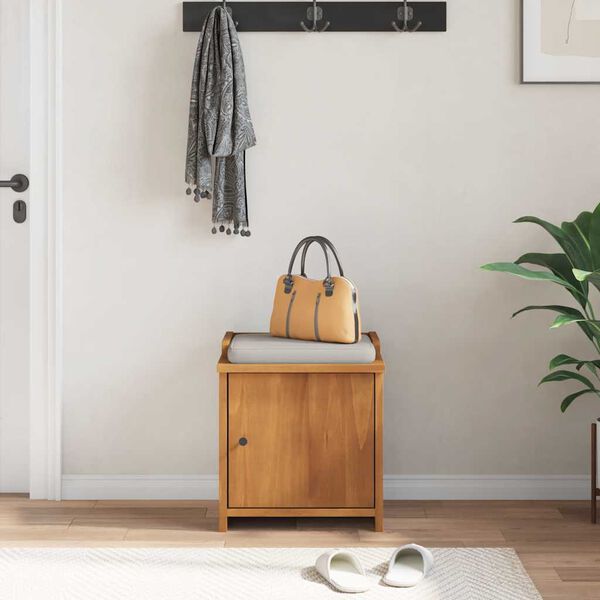 vidaXL Gangbenk SANDNES 45x40x50 cm heltre furu