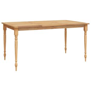 vidaXL Bataviabord 150x90x75 cm heltre teak