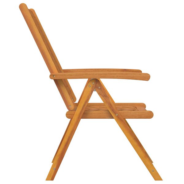 vidaXL Recliner stol 4 pcs Brun 57 x 71 x 90cm tre