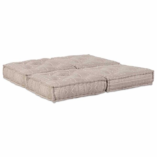 vidaXL Modulsofa 2 pcs Lys Brun 140 x 70 x 36 cm stoff