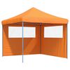 vidaXL Partytelt Oransje 292 x 292 x 315 cm Oxford Stoff