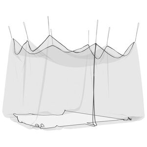 vidaXL Myggnett for utend&oslash;rs 220 mesh svart 300x300x250 cm