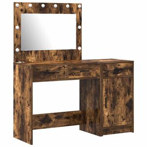 vidaXL Sminkebord 2 stk. Brun 40 x 41 x 75 cm Konstruert tre