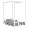vidaXL Barnesengeramme hvit 90x190 cm heltre furu