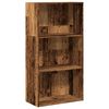 vidaXL Bokhylle gammelt tre 60x30x114 cm konstruert tre