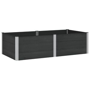 vidaXL H&oslash;ybed Svart 200 x 100 x 54 cm