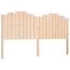 vidaXL Sengegavl 186x4x110 cm heltre furu