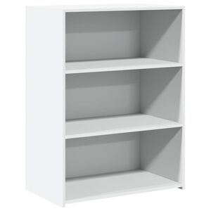 vidaXL Skjenk hvit 70x41x93 cm konstruert tre