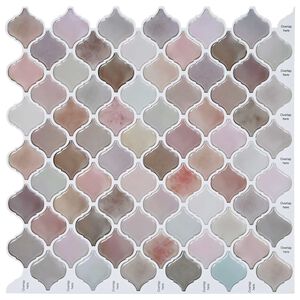 vidaXL Lanterne Flis 50 stk. Beige 27 x 27 cm Polyuretan og PET