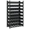 vidaXL Vinstativ for 48 flasker PP stablebar