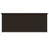 vidaXL Utend&oslash;rs rullegardin 350x140 cm brun HDPE