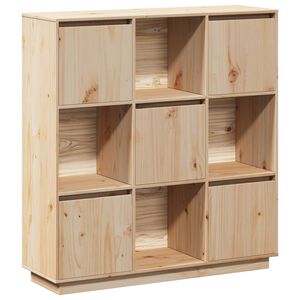 vidaXL Highboard 110,5x35x117 cm heltre furu