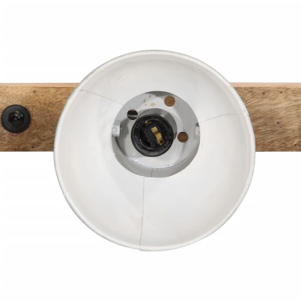 vidaXL Vegglampe 25 W denimbl&aring; 90x25 cm E27