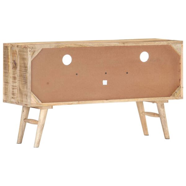 vidaXL TV-benk 88x30x50 cm heltre mango