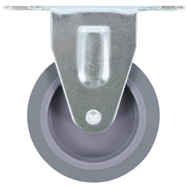 vidaXL Faste hjul 4 stk 75 mm