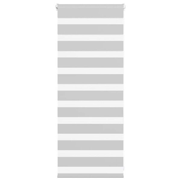 vidaXL Sebragardin lysegr&aring; 60x100 cm stoff bredde 55,9 cm polyester