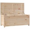 vidaXL Putekasse 110x50x45,5 cm heltre furu